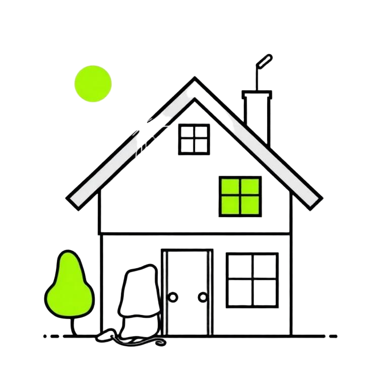 Home cleaning illustration