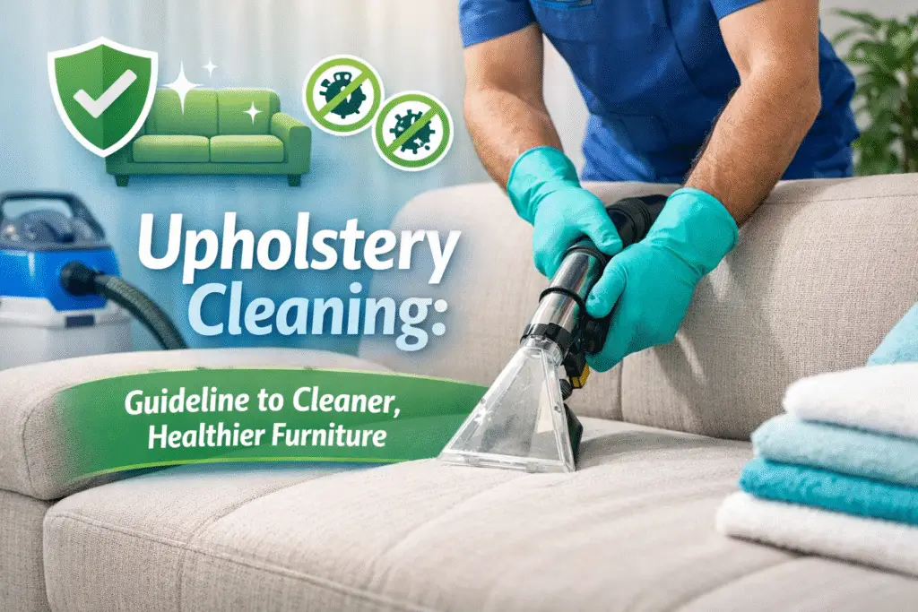 Upholstery Cleaning Guideline to Cleaner, Healthier Furniture
